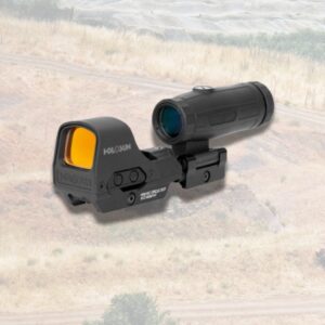 1+1 כוונת HS510C נקודה אדומה כולל טעינה סולרית ומשלש HM3X של חברת Holosun