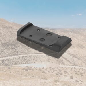 Holosun K CZ P10 - תושבת לכוונות 407K/507K/EPS/EPS Carry עבור CZ P-10F  P-10C OR, P-10S OR עם חיתוך