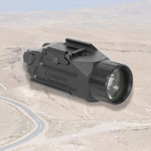 Holosun P.ID Dual פנס נטען לנשק משולב עם ציין לייזר ירוק וציין אינפרא אדום התומך בתקן IPX8 נגד מים