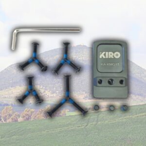 KA-KMG1T תושבת לכוונות 407K/507K/EPS/EPS Carry של Holosun ו-™Defender-CCW של Vortex עבור דגמי Glock ללא חיתוך MOS Titanium Edition