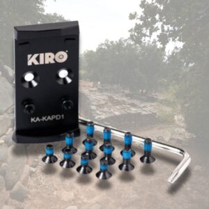 KIRO KA-KAPD1 תושבת לכוונות 407K/507K/EPS/EPS Carry של Holosun עבור Walther PDP 1.0 OR - עם הכנה לאופטיקה