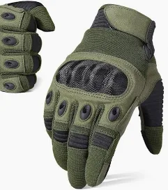 כפפות טקטיות אצבע מלאה - Tactical Gloves - חאקי בלבד