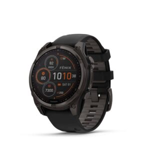 שעון ספורט חכם Fenix 8 47mm Solar TITANIUM