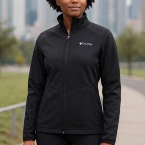 מעיל סופטשל לנשים Kruser Ridge II מבית Columbia מידות XL/XXL - צבע שחור