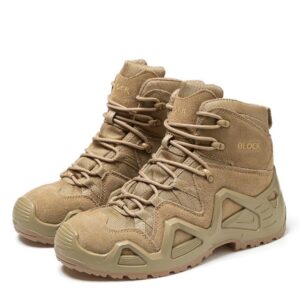 נעלים טקטיות BLOCK - צבע מדברי / חול - דגם MGV