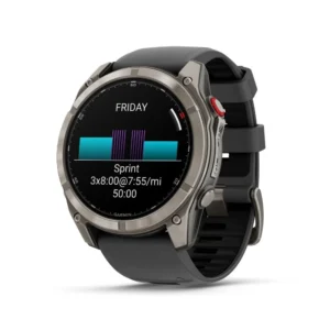 שעון ספורט חכם fenix 8 Pro – 51 mm, AMOLED Sapphire, Titanium - צבע: אפור כהה