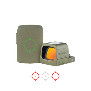 כוונת השלכה סגורה לאקדח קומפקטי Osight S Multi-Reticle- צבע ירוק זית
