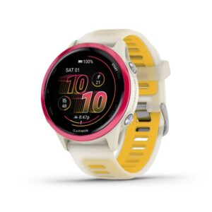 שעון חכם (Forerunner 570 Raspberry w/ Bone Mango Band (42mm