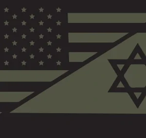 פאצ' טקטי רקום - ישראל ארה"ב