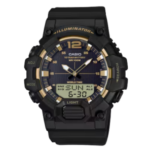 שעון יד אנלוגי-דיגיטלי משולב לגברים Casio HDC-700-3AV