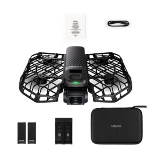 באנדל רחפן צילום אישי חכם HOVERAir X1 Pro + 2 סוללות + תחנת טעינה + תיק 202001H