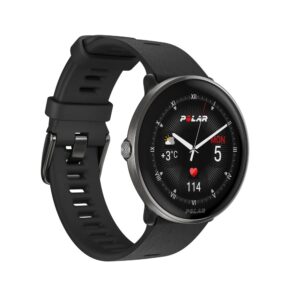 שעון כושר Polar Ignite 3 טיטניום שחור/כסף