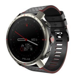 Polar Grit x Pro טיטניום-שעון ריצה מתקדם עם GPS