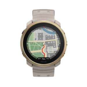 שעון חכם מולטי-ספורט בצבע לבן-זהב Polar Vantage M3