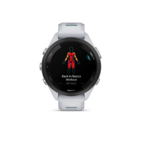 שעון ספורט חכם Forerunner 265S 42mm - לבן (010-02810-14H) מבית GARMIN