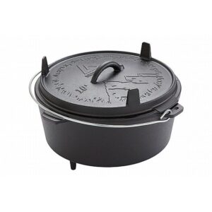 סיר ברזל יצוק Groenberg Askja Pot 10 L שחור