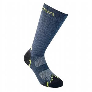 גרבי טיולים La Sportiva Hiking Socks Storm blue/lime punch